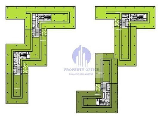 Mokotów: lokal biurowy 1066 m2 na podnajem