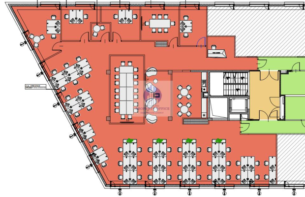 Warszawa Wawer: lokal biurowy 432,80 m2 na wynajem