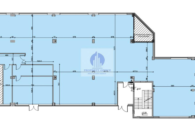 Mokotów: lokal usługowo-biurowy 568 m2 na wynajem