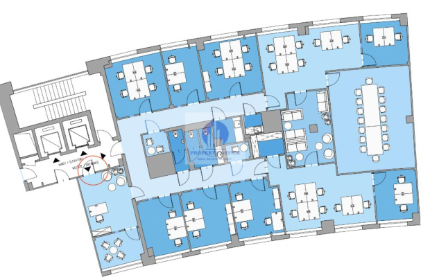 Ochota: lokal biurowy 399m2 do wynajęcia