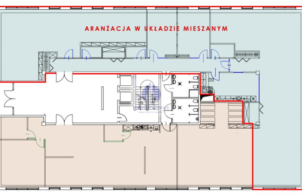Ochota: lokal biurowy 368 m2 na wynajem
