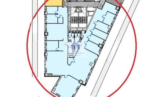 Śródmieście: lokal biurowy 250 m2 na podnajem