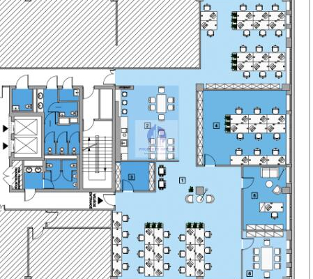 Wola: lokal biurowy 387 m2 na wynajem