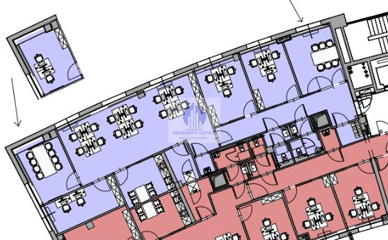 Ochota: lokal biurowy 208 m2 na wynajem