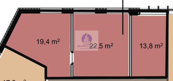 Mokotów: lokal biurowy 65,17 m2 na wynajem