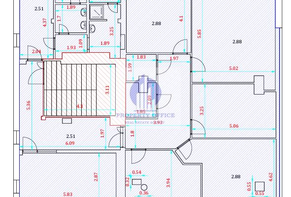 Praga Południe: lokal biurowy 218,09m2 do wynajęcia