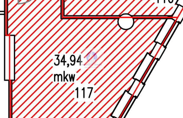 Śródmieście: lokal biurowy 38,68 m2 do wynajęcia