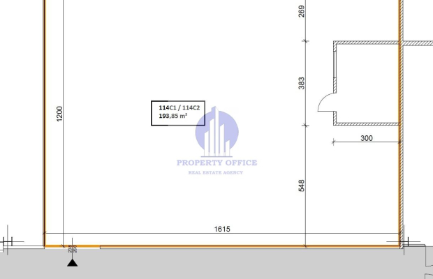 Bielany: lokal magazynowy 193,85m2 na wynajem