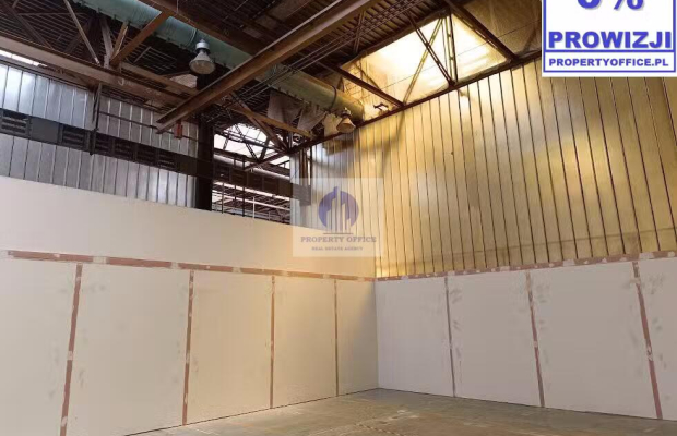 Bielany: magazyn 409m2 na wynajem