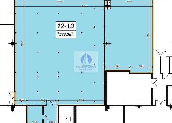 Bielany: magazyn 599,30 m2 na wynajem
