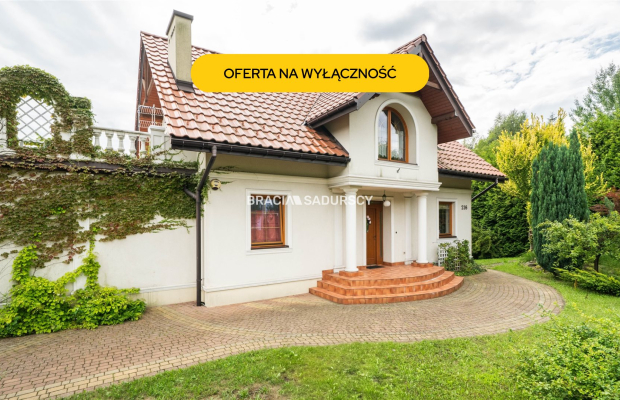 PRZESTRONNY, KLIMATYCZNY DOM NA WIDOKOWEJ DZIALCE 