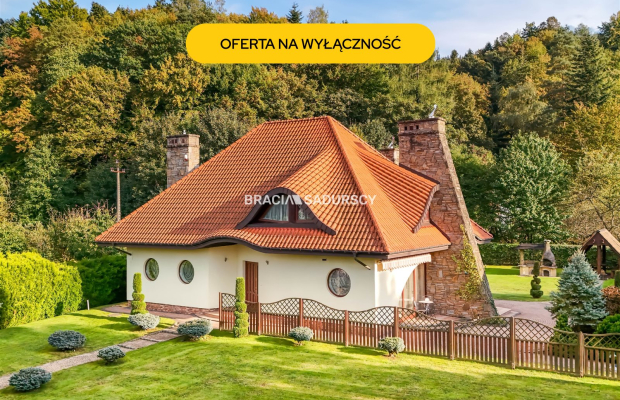 DOM MYŚLENICE WYSOKI STANDRAD DUŻA DZIAŁKA 1950M2