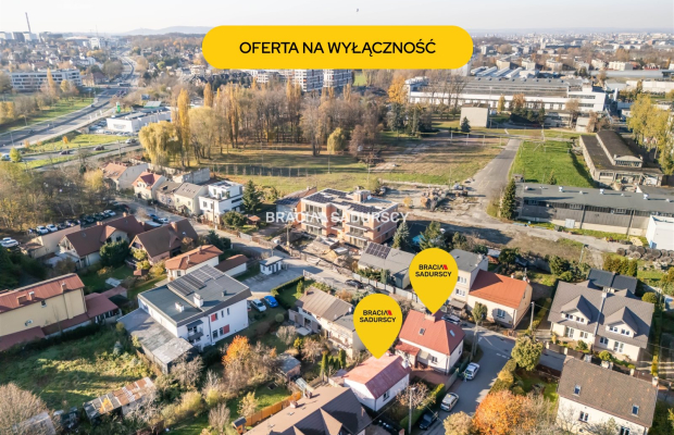 DWA DOMY W JEDNEJ CENIE W KRAKOWIE