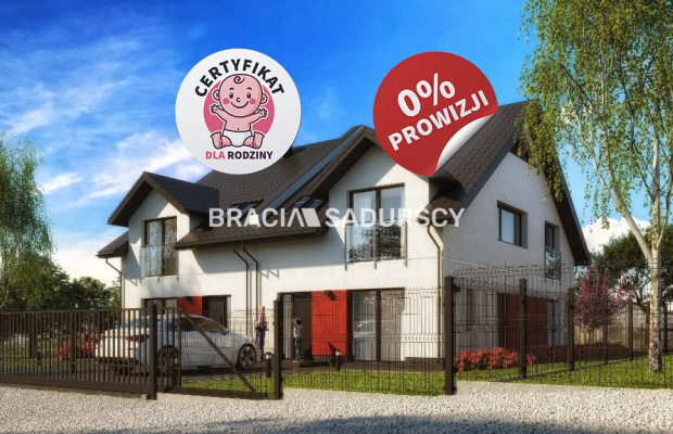 Gotowy Dom Bliźniak 126 m3 WOŁOWICE, Czernichów