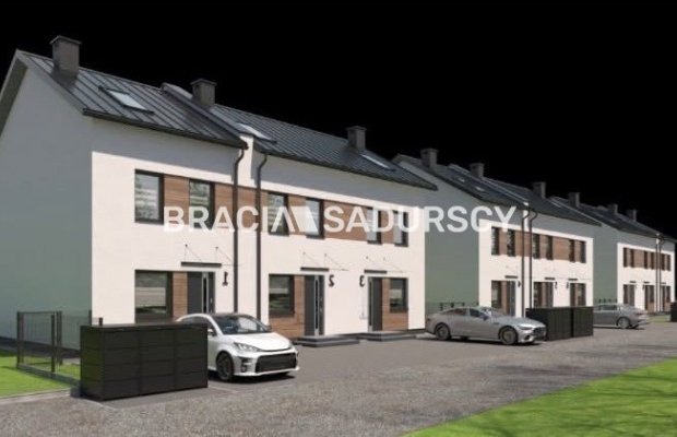 Dom Bliźniak z ogródkiem 110m Cianowice-Skała