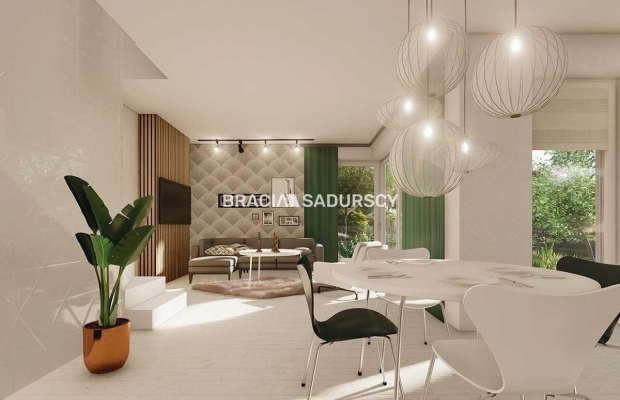 Nowoczesny dom w zielonej okolicy 