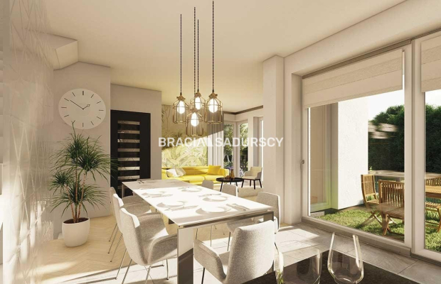 Nowoczesny dom z zielonej okolicy 150m2