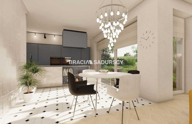 Nowoczesny dom z zielonej okolicy 150m2