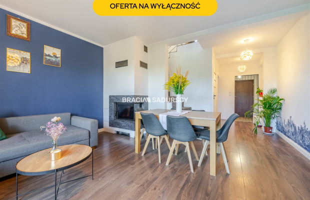 Urokliwa szeregówka w zielonych Krzysztoforzycach 