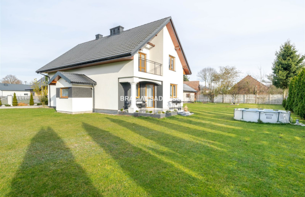 Dom jednorodzinny 138 m² – piękna działka 18 a