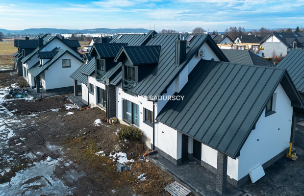 Dom bliźniak z garażem Modlniczka 164m/140m 