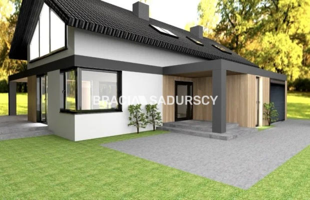 Dom z garażem i pięknym widokiem – Głogoczów