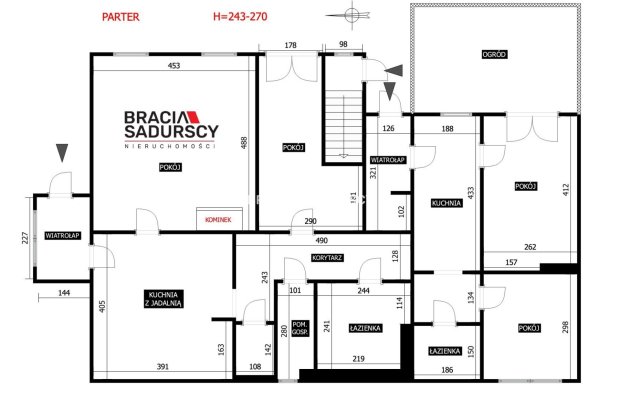 4 niezależnie miszkania / świetna lokalizacja