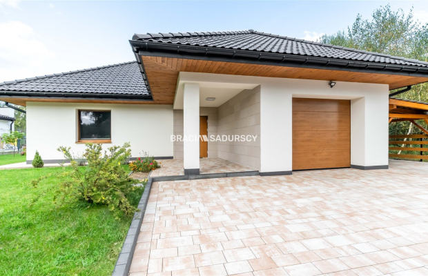 Nowoczesny parterowy dom wolnostojący Węgrzce 