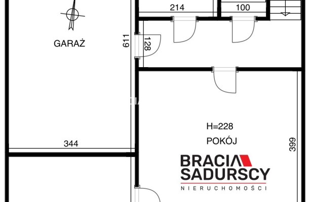 Dom z ogrodem i garażem w cenie mieszkania.