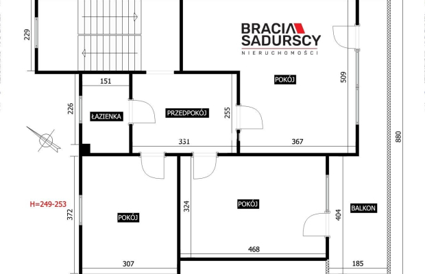 Przegorzały, dom bliźniak 5 pokoi, balkony