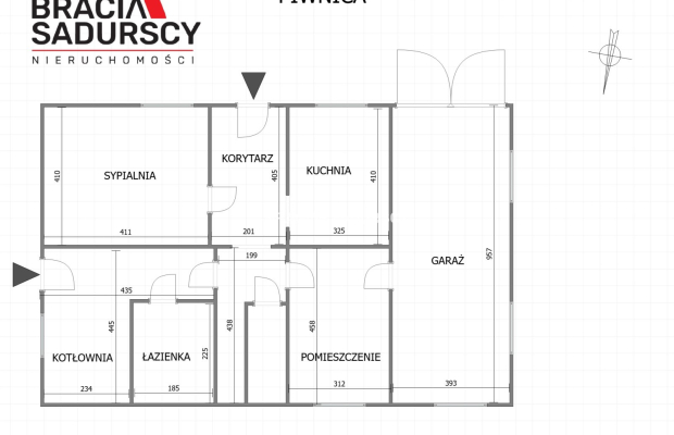 DOM Z OGRODEM W CENIE MIESZKANIE - MOGILANY 
