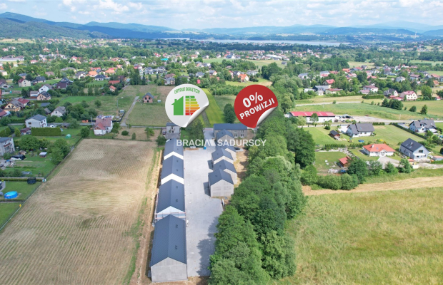 NAROŻNY dom w zabudowie szeregowej w Łodygowicach w powiecie żywieckim BEZ PROWIZJI   
  
Oferujemy do sprzedaży   nowy  ,   5-