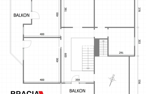 Dom wolnostojący na 7 arowej w Myślenicach 