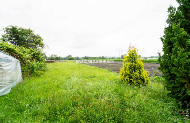 Duża działka z domem do remontu 