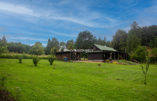 Chronów, gm. Bochnia. Klimatyczny dom z bali 