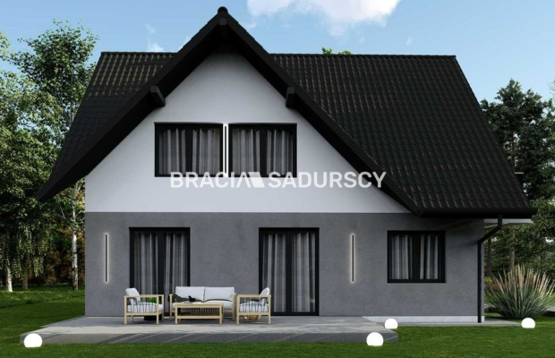 Dom w stanie deweloperskim do własnej aranżacji 