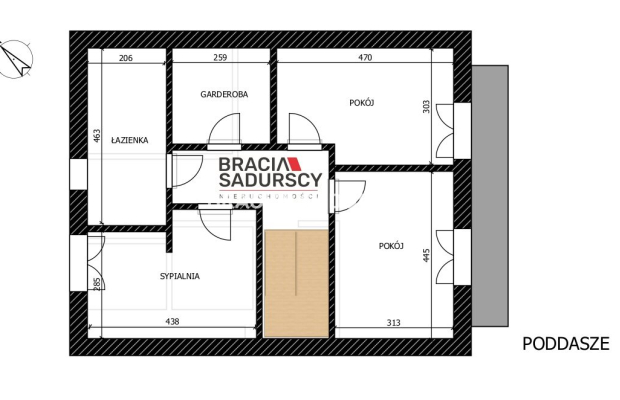 Dom w Brzezince, gm Brzeźnica