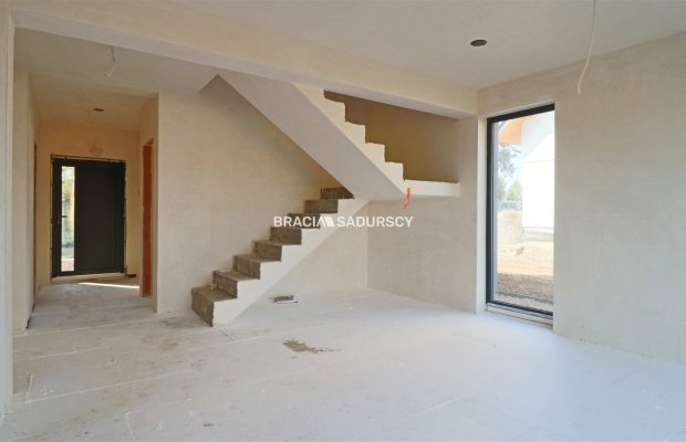 Dom w zabudowie blizniaczej, Lubocza, Kraków