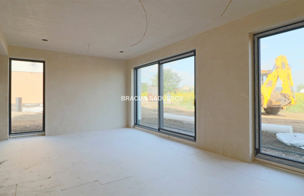 Dom w zabudowie blizniaczej, Lubocza, Kraków