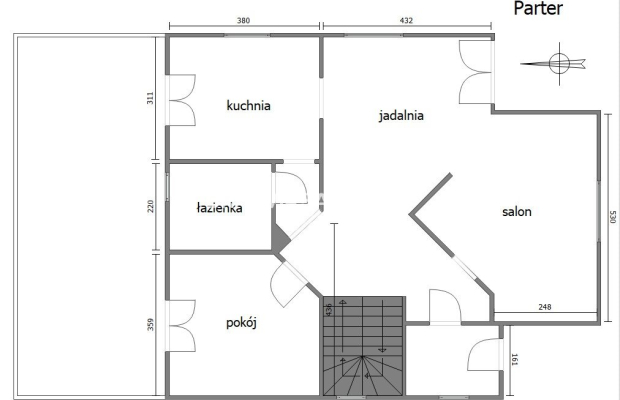 Dom na widokowej działce, Bysina, Myślenice.