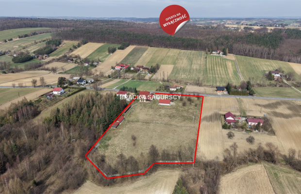 Duży dom 631 m² + 1,76 ha | potencjał inwestycyjny