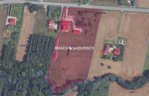 Duży dom 631 m² + 1,76 ha | potencjał inwestycyjny