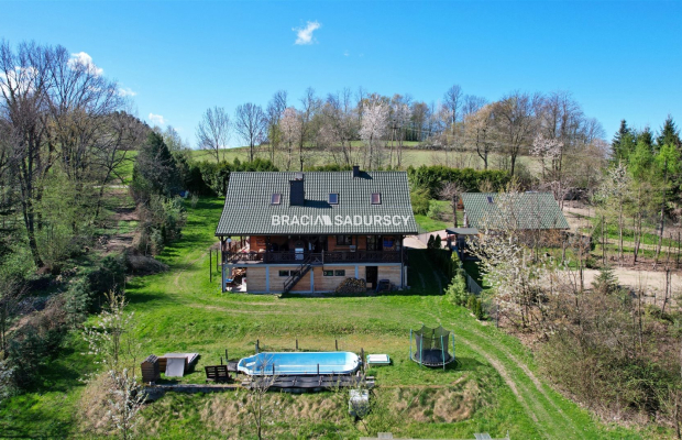 Klimatyczny dom w Beskidzie Wyspowym - Kamionna!