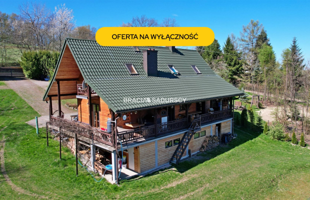 Klimatyczny dom w Beskidzie Wyspowym - Kamionna!