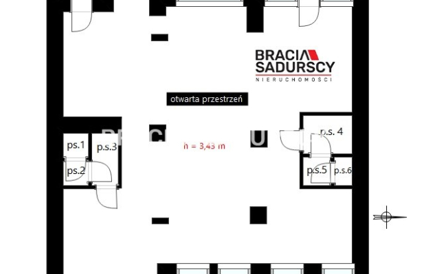 Na sprzedaż przestronny lokal użytkowy o powierzchni 265 m²   
 
Lokal położony na parterze nowoczesnego budynku mieszkalnego w