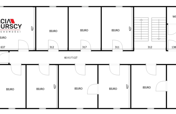 Bronowice, 217m2 biur + parking