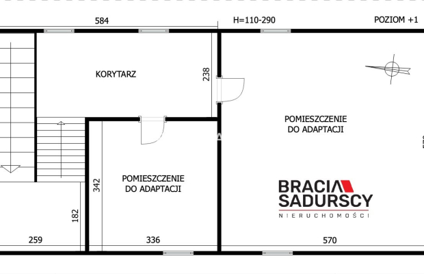 Lokal użytkowy- 340m2, rejon ul. Zakopiańskiej