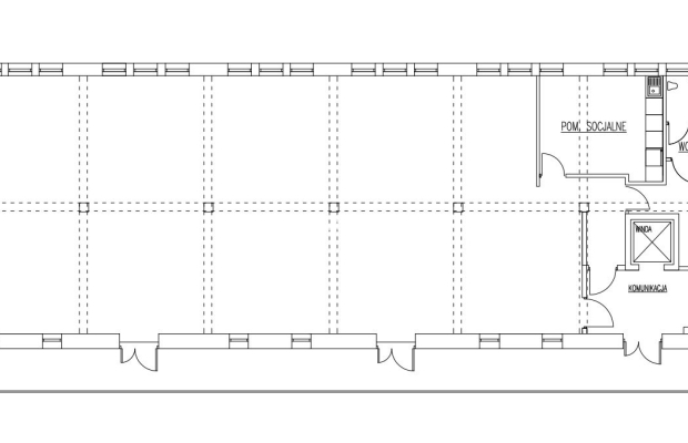 204m2 w biurowcu,ok. Mogilskiej,super cena 45zł/m2