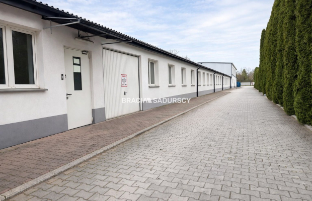 Pomieszczenia magazynowo - biurowe 325m2, Balice