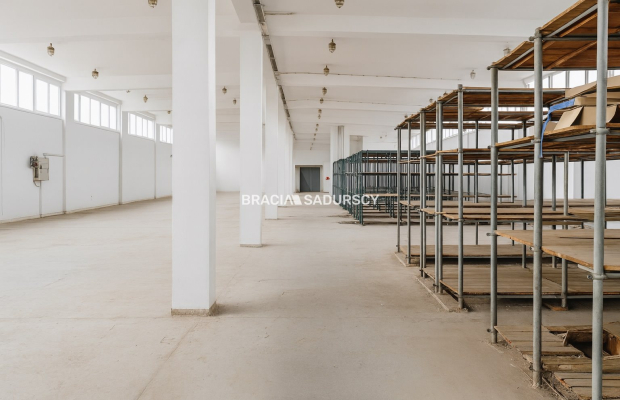 Hala mag. - prod. pow. 860 m2 w centrum Proszowic!